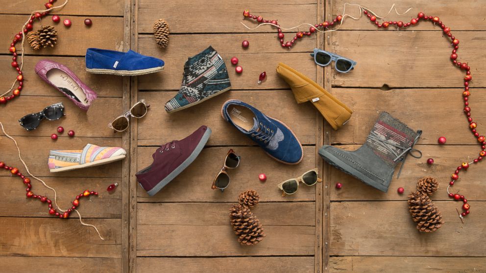 TOMS shoes and eyewear has launched a new online Marketplace, featuring 200 socially conscious products from 30 different companies.
