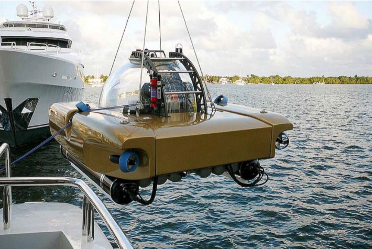 PHOTO: You can even buy your own personal submarine with this Triton submarine starting at $2.2 million. 