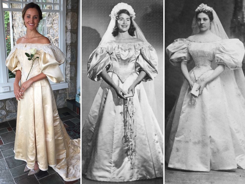 modernizing mom's wedding dress