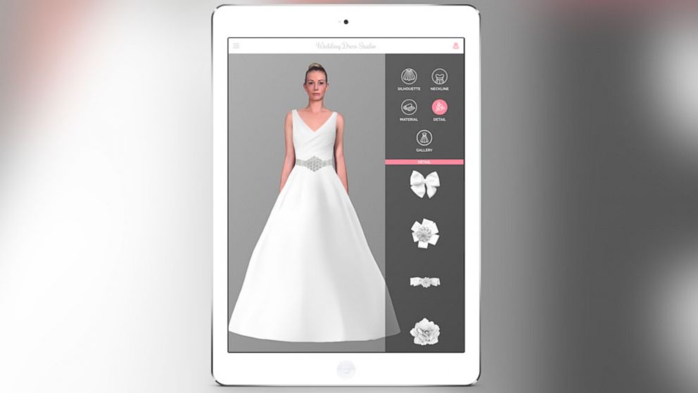 A new app lets brides discover the best wedding dress styles suited for their body before ever stepping foot inside a bridal shop. 