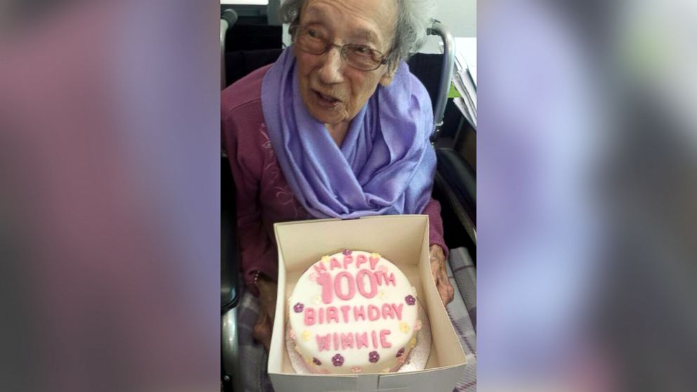 PHOTO: Winnie Blagden turned 100 years old on May 31st. 
