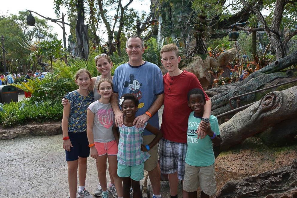 PHOTO: Missy Flint and family at World of Avatar. 