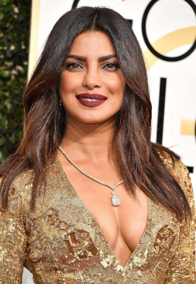 PHOTO: Priyanka Chopra arrives at the 74th Annual Golden Globe Awards on Jan. 8, 2017 in Beverly Hills, Calif.