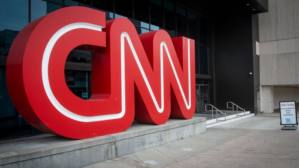The CNN logo is displayed at the entrance to the CNN Center in Atlanta on Wednesday, Feb. 2, 2022. CNN’s Jeff Zucker’s abrupt exit this week after failing to disclose a workplace relationship is yet another reminder that companies should have a firm 
