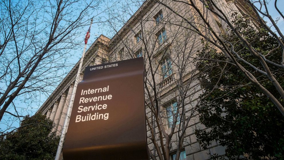 FILE - This April 13, 2014, file photo shows the Internal Revenue Service (IRS) headquarters building in Washington. For small-business owners, preparing an income tax return is far from simple, which can increase the chances of making a mistake. Acc