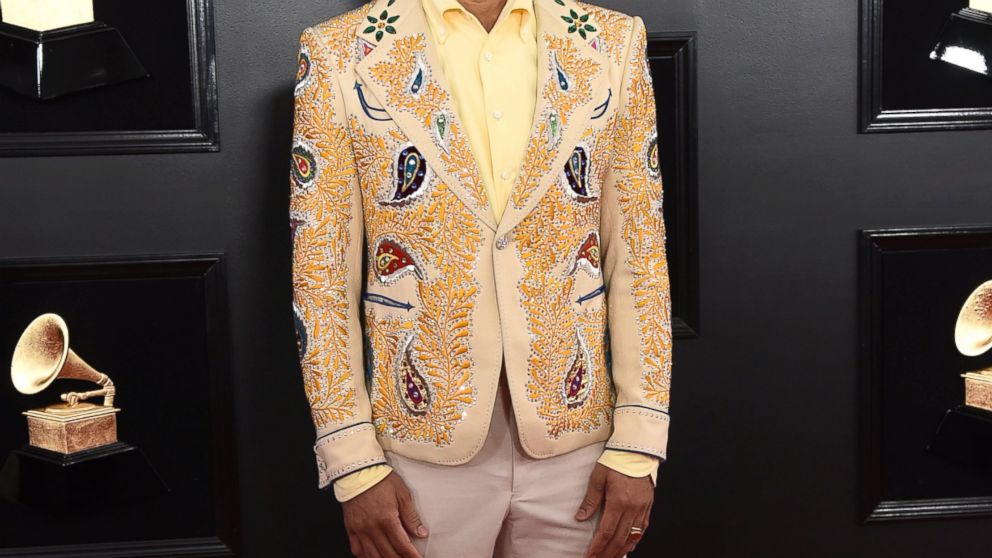 Ben Harper arrives at the 61st annual Grammy Awards at the Staples Center on Sunday, Feb. 10, 2019, in Los Angeles. (Photo by Jordan Strauss/Invision/AP)
