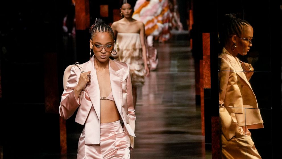 Fendi, Del Core lead Milan fashion's runway return