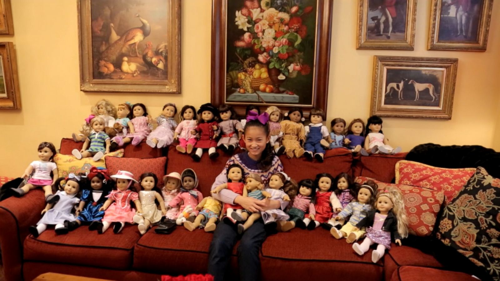 This 11 Year Old American Girl Fan Has More Than 30 Dolls Abc News