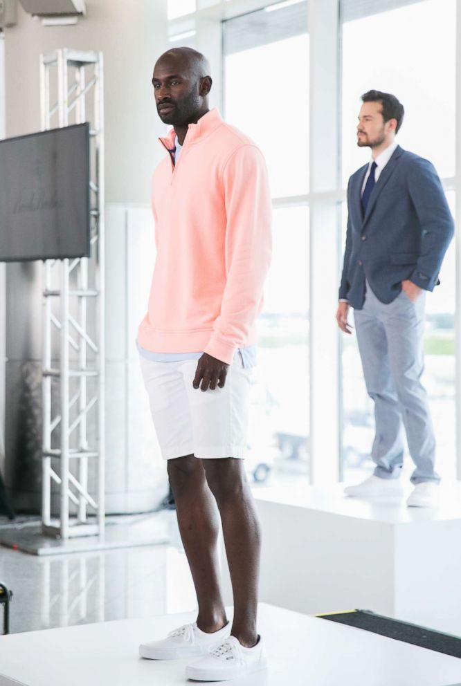 PHOTO: A model poses during the "Global Runway" fashion show, presented by Hartsfield-Jackson Atlanta International Airport on May 16, 2018.