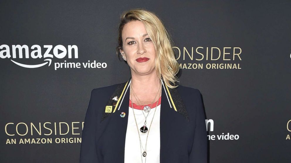 Alanis Morissette attends Amazon Prime Video's Emmy FYC Event And Screening For "Transparent" - Arrivals, April 22, 2017 in Hollywood, Calif.  