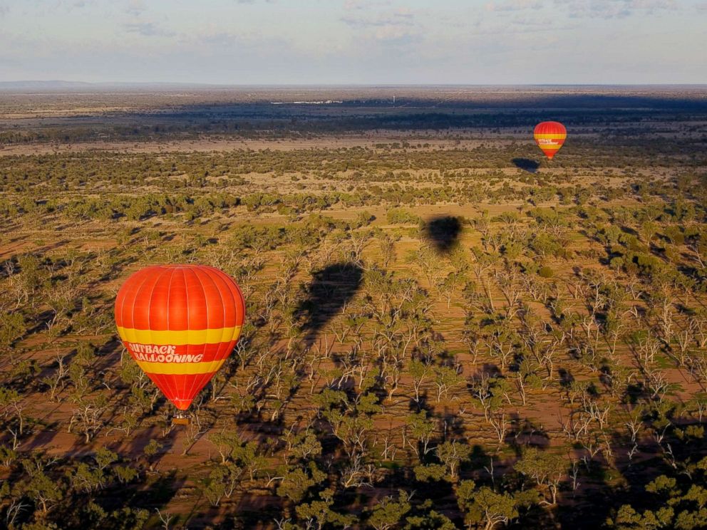 PHOTO: Hot air balloons are seen in Alice Springs, Australia, in this undated photo.