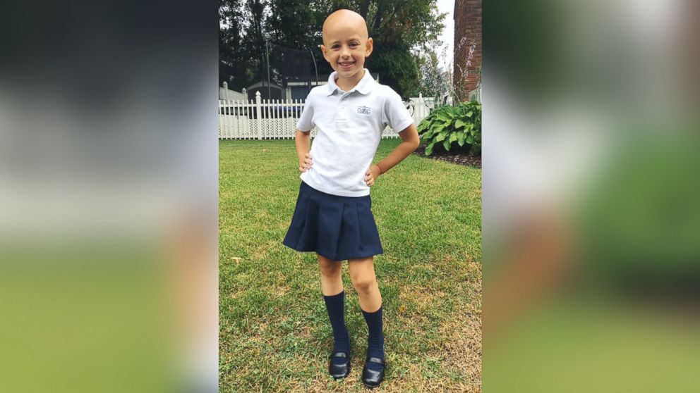 PHOTO:6-year-old Riley Sylvaria was diagnosed with alopecia when she was 15 months old. 
