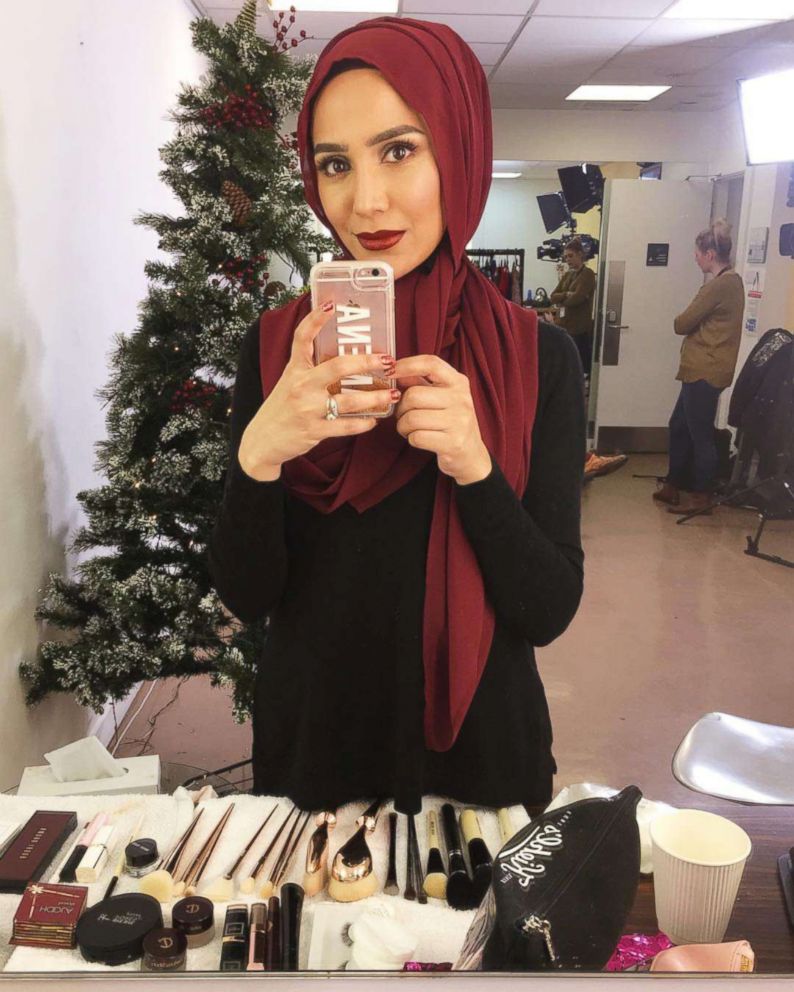 Hijab Wearing Model Amena Khan Stands Out In L Oréal Paris New Hair Campaign Abc News