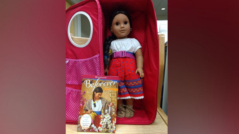PHOTO: American Girl dolls are available for three-week loans at Yonkers Public Library.