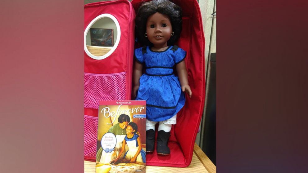 PHOTO: An American Girl doll available to be checked out at a Yonkers Public Library is pictured here.