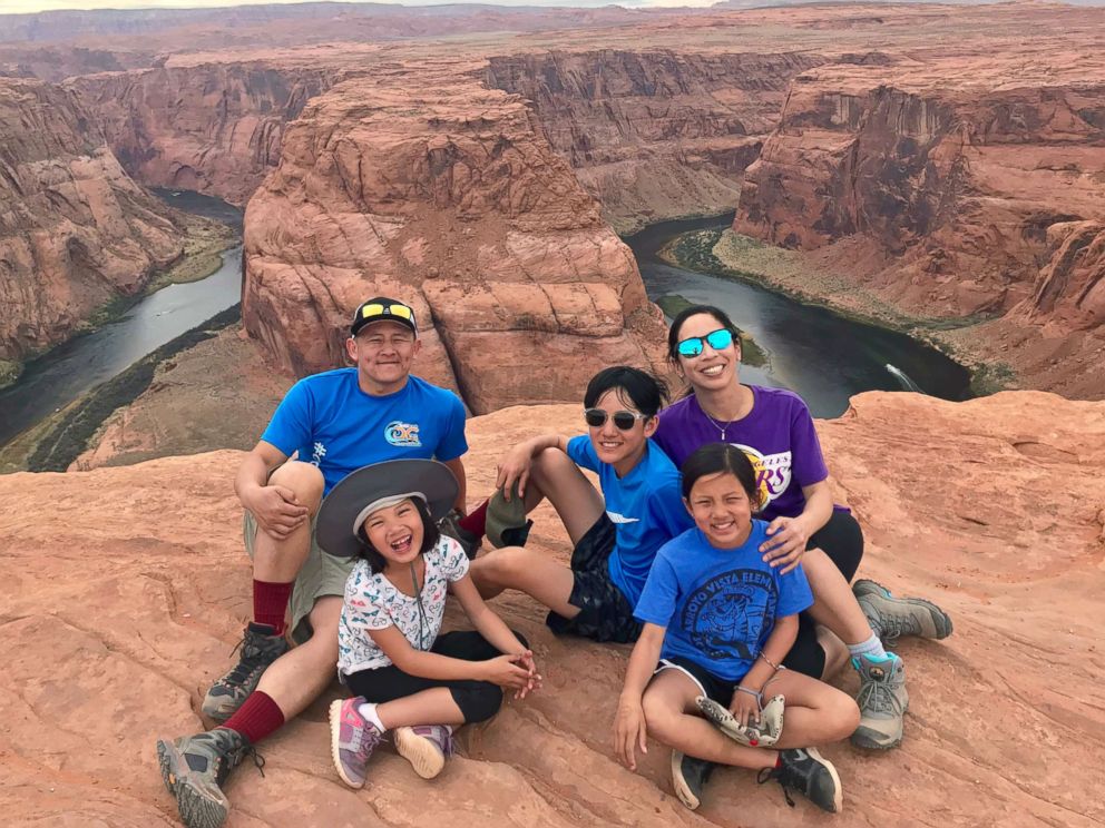 PHOTO: Angela Tran is pictured here with her family.