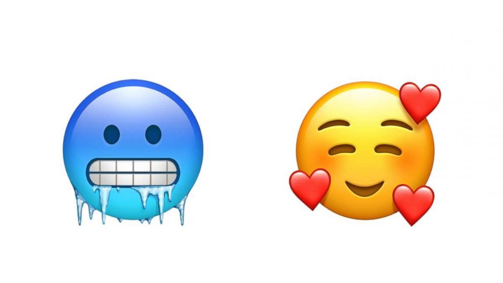 Apple is recognizing the day by unveiling 70 new emojis, including a cold f...