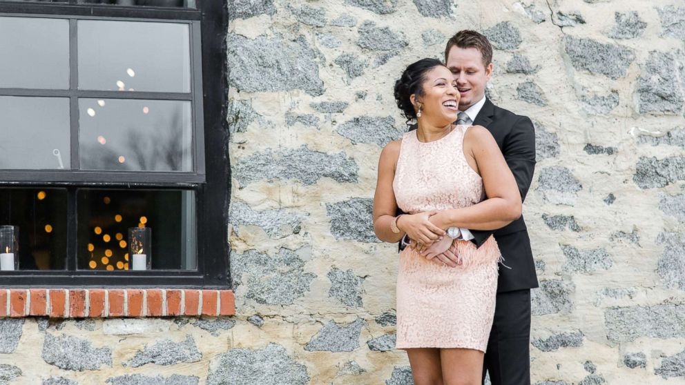 PHOTO: Jarnell and Kevin Swecker surprised their friends and family with a wedding on April Fools' Day 2017.