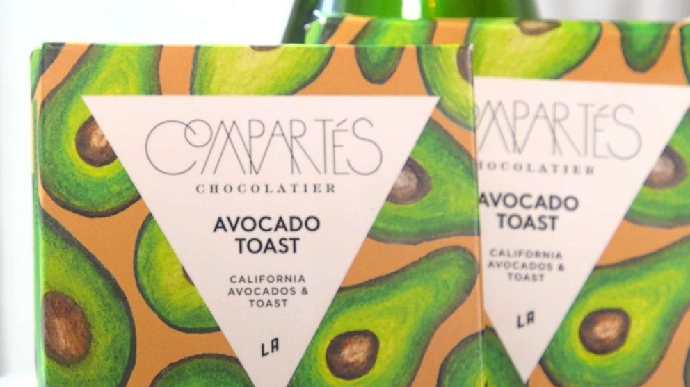 PHOTO: This company created an avocado toast flavored chocolate bar.