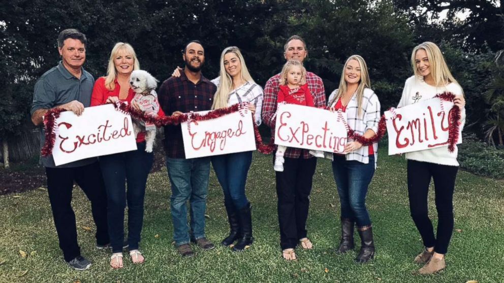 The Seawright family from Whittier, California, celebrated their single daughter in their hilarious Christmas card this year.
