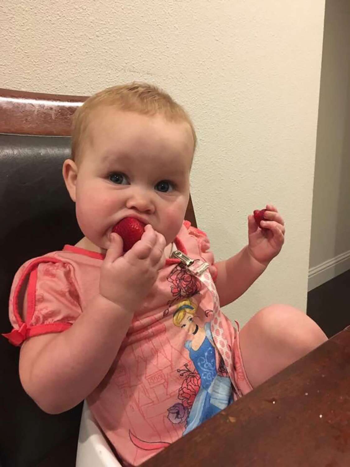 PHOTO: Liza Mohr of Camas, Wash., said her 2-year-old daughter Georgia absolutely loves food.