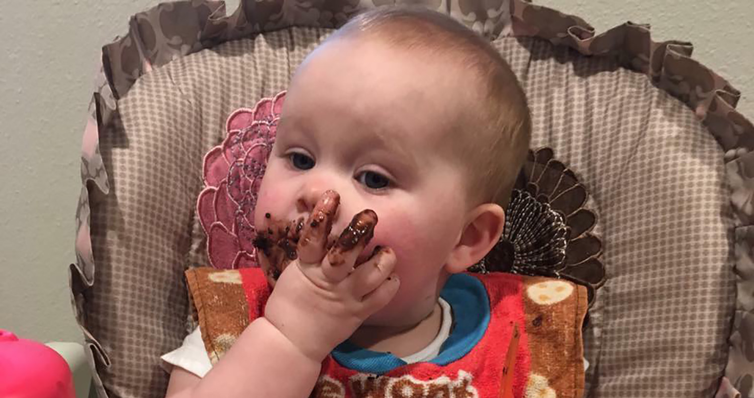 PHOTO: Liza Mohr said her 2-year-old daughter Georgia absolutely loves food.