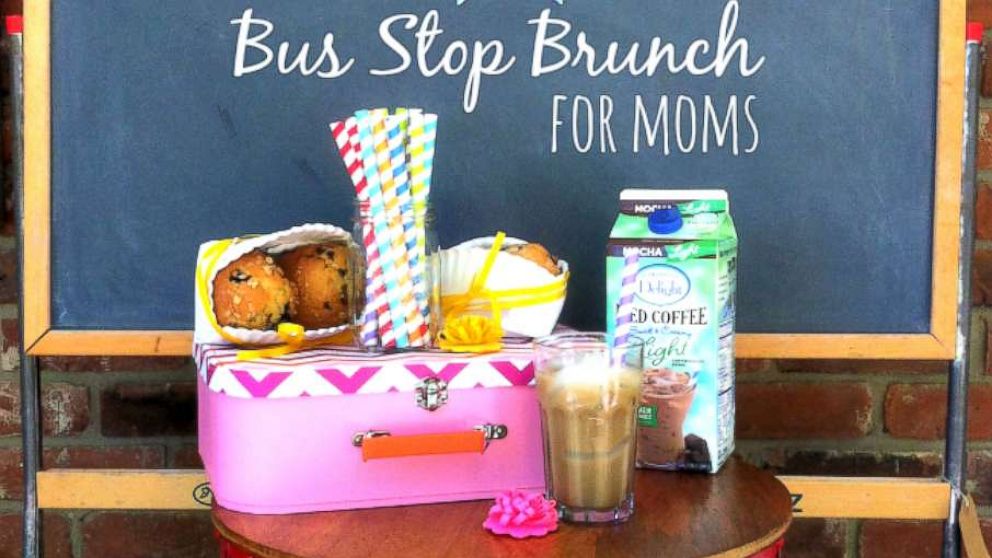 PHOTO: A bus stop back-to-school brunch is a perfect way to celebrate the first day of school.