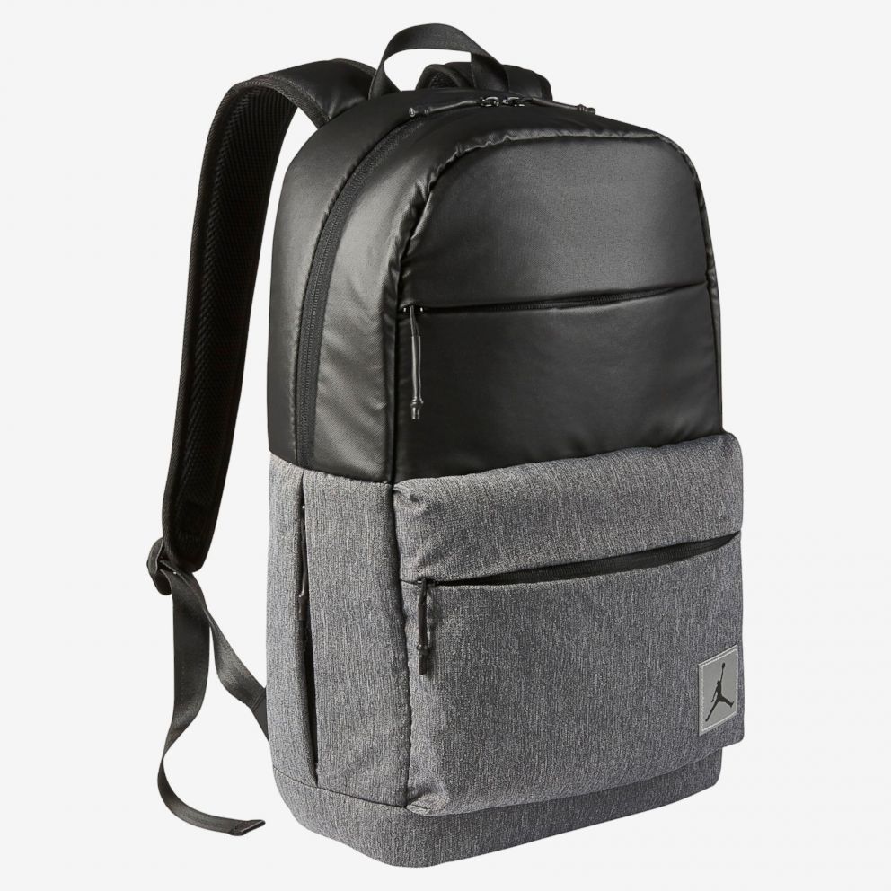 PHOTO: This Jordan Pivot Kids' Backpack offers multiple pockets and sleeves for easy storage.