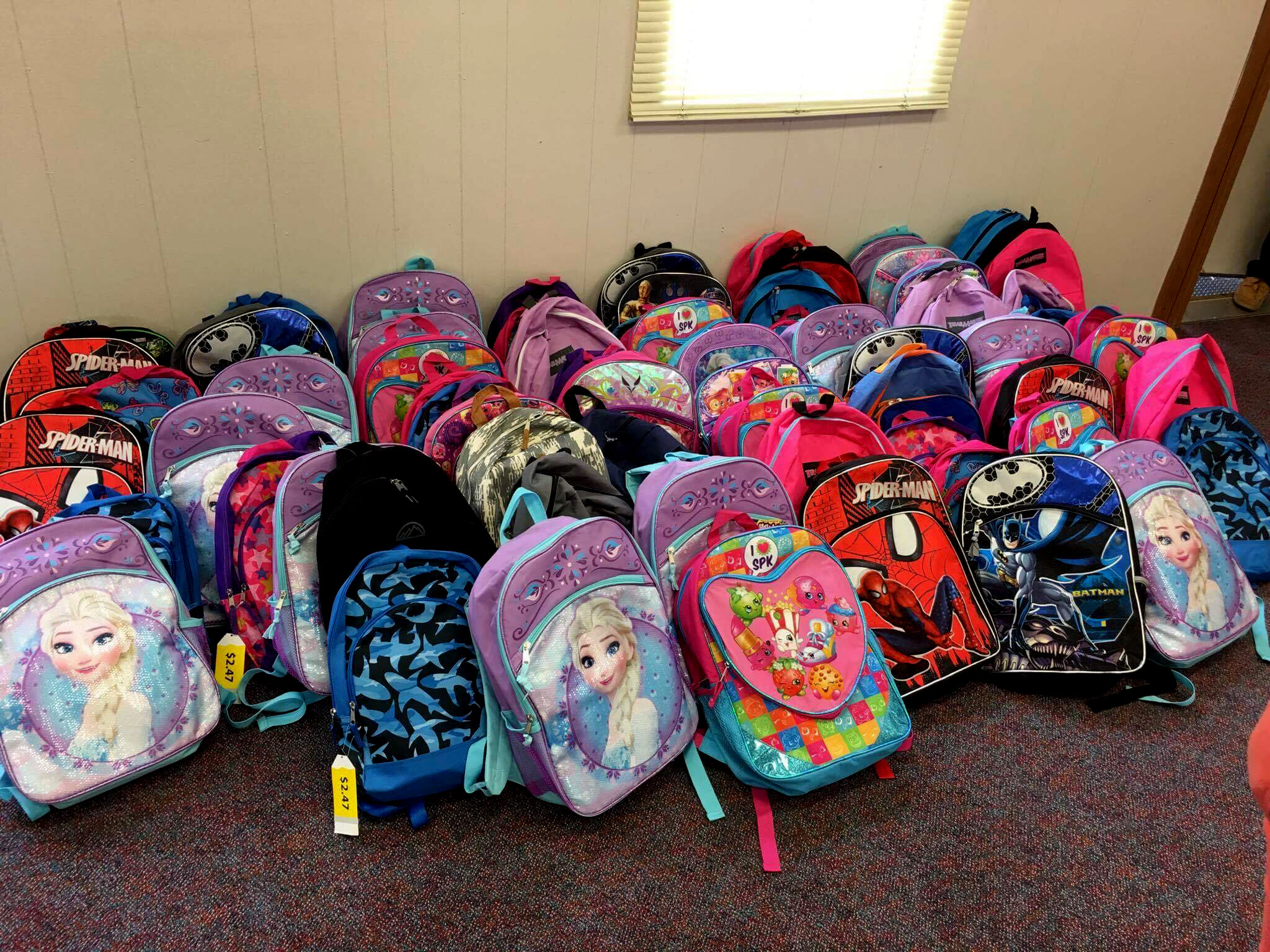 PHOTO:Destiny Klimaszewski of Foristell, Mo., started a school supplies drive in honor of her late son Parker Mantia and late husband, Corey Mantia.