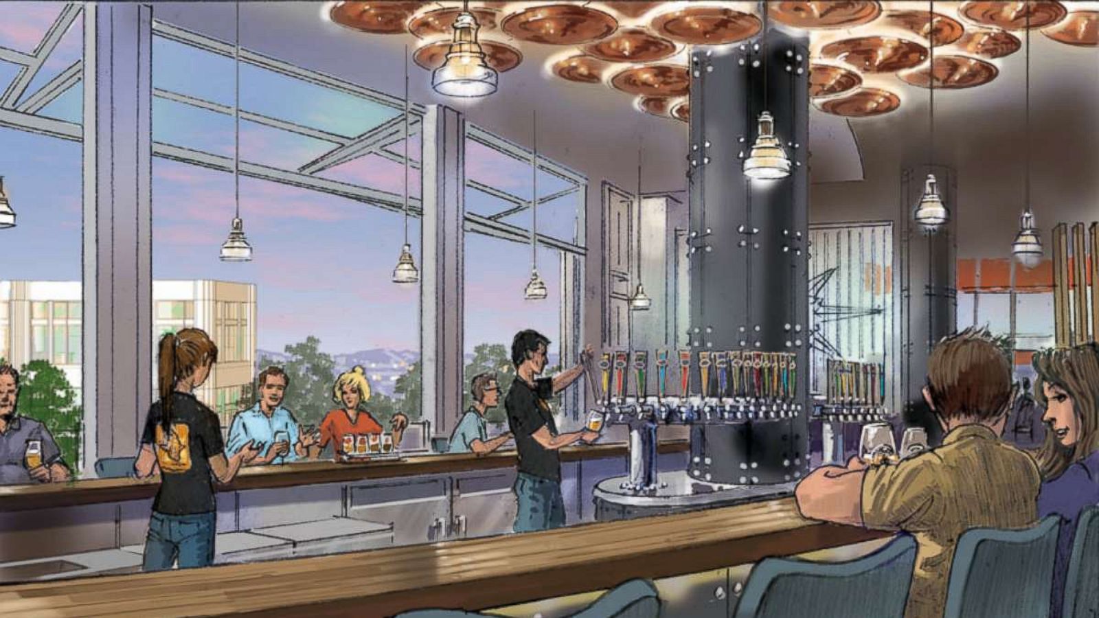 PHOTO: Ballast Point brewery will be added to Downtown Disney in Anaheim, California later this year.