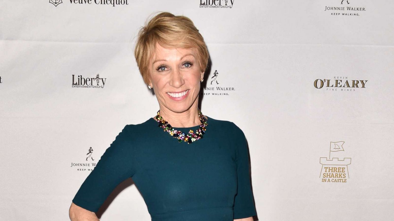 PHOTO: Barbara Corcoran attends Shark Tank's Kevin O'Leary launches symposium celebrating global entrepreneurship at Casa Loma, April 5, 2018, in Toronto.