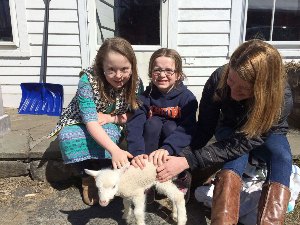 PHOTO: Penny Becker with her sister and a friend.