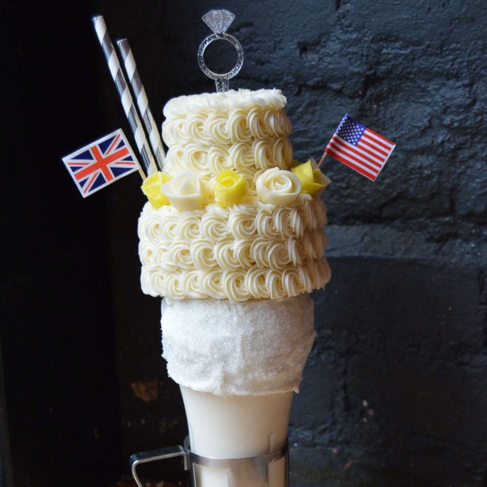 VIDEO: Over-the-top royal wedding shake takes the cake