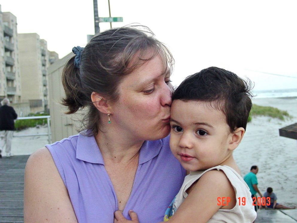 PHOTO:Patti Bosques with her son, Sam.  