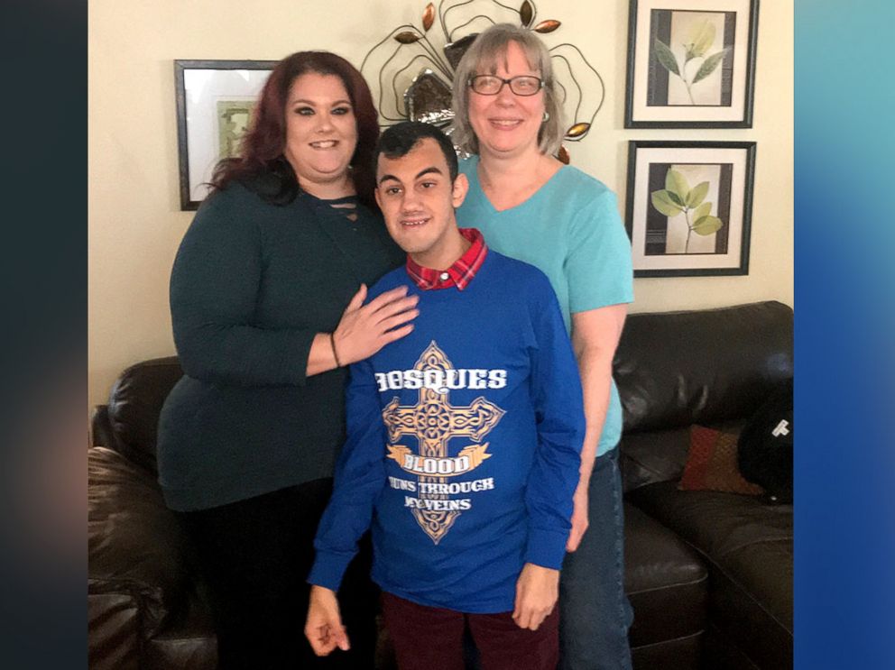 PHOTO: Tracey and Anthony Dones with the woman who saved Anthony Dones life, Patti Bosques.