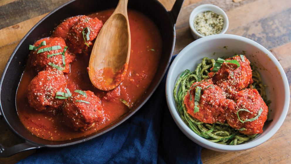PHOTO: "Body Love" author Kelly LeVeque shares her recipe for Paleo meatballs with zucchini noodles.