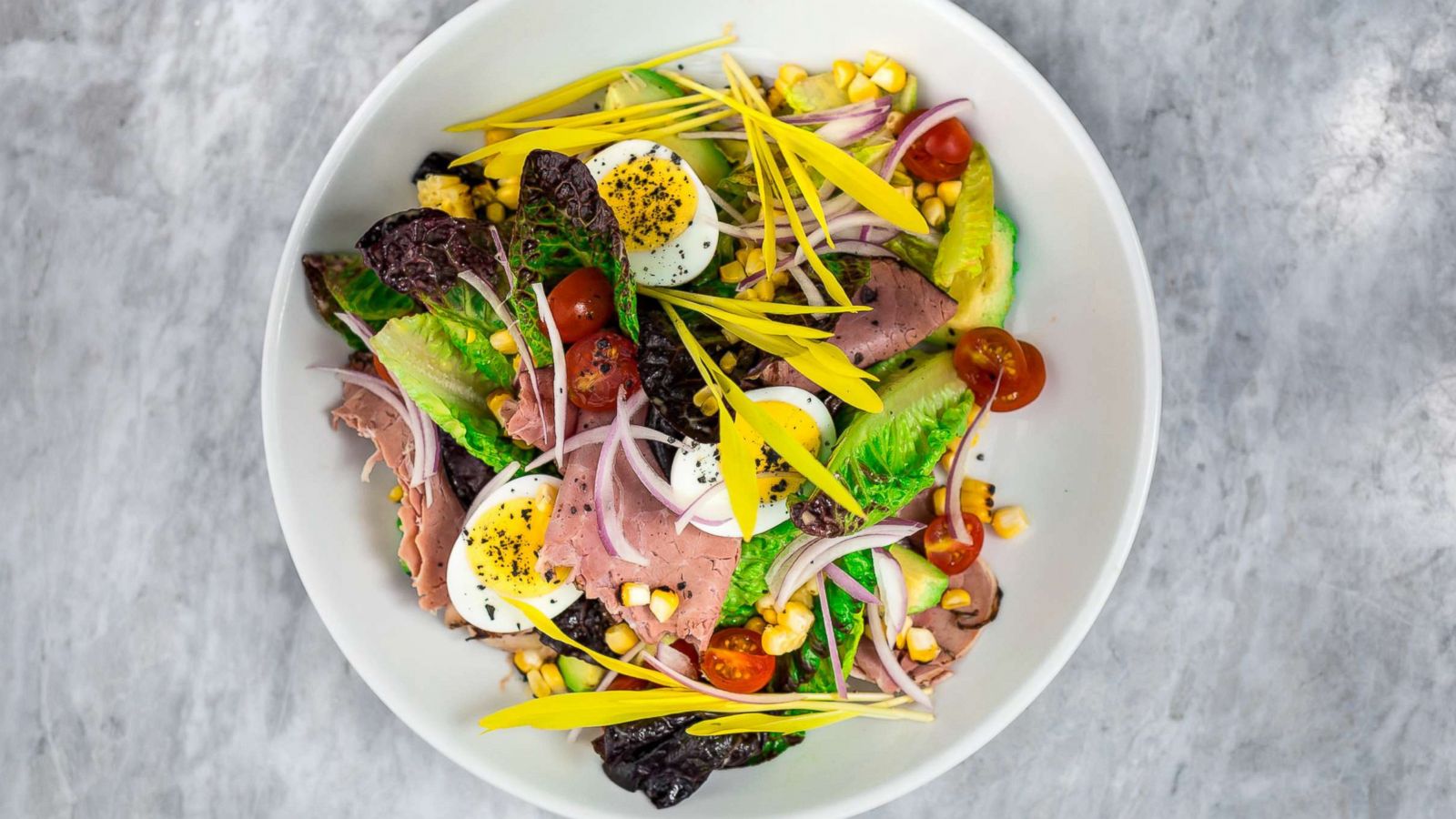 PHOTO: Chef Brian Malarkey's corned cobb salad for St. Patrick's Day.