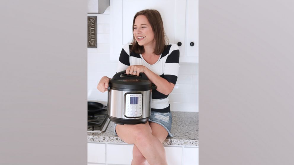Brittany Williams, 27, cooks six or seven dinners per week for her family using an Instant Pot cooker.