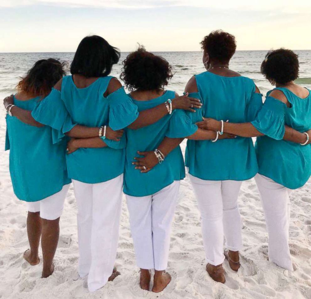 PHOTO: The Sensational Six remember their late friend Denise Williamson on June 4, 2018 in Seacrest, Fla.