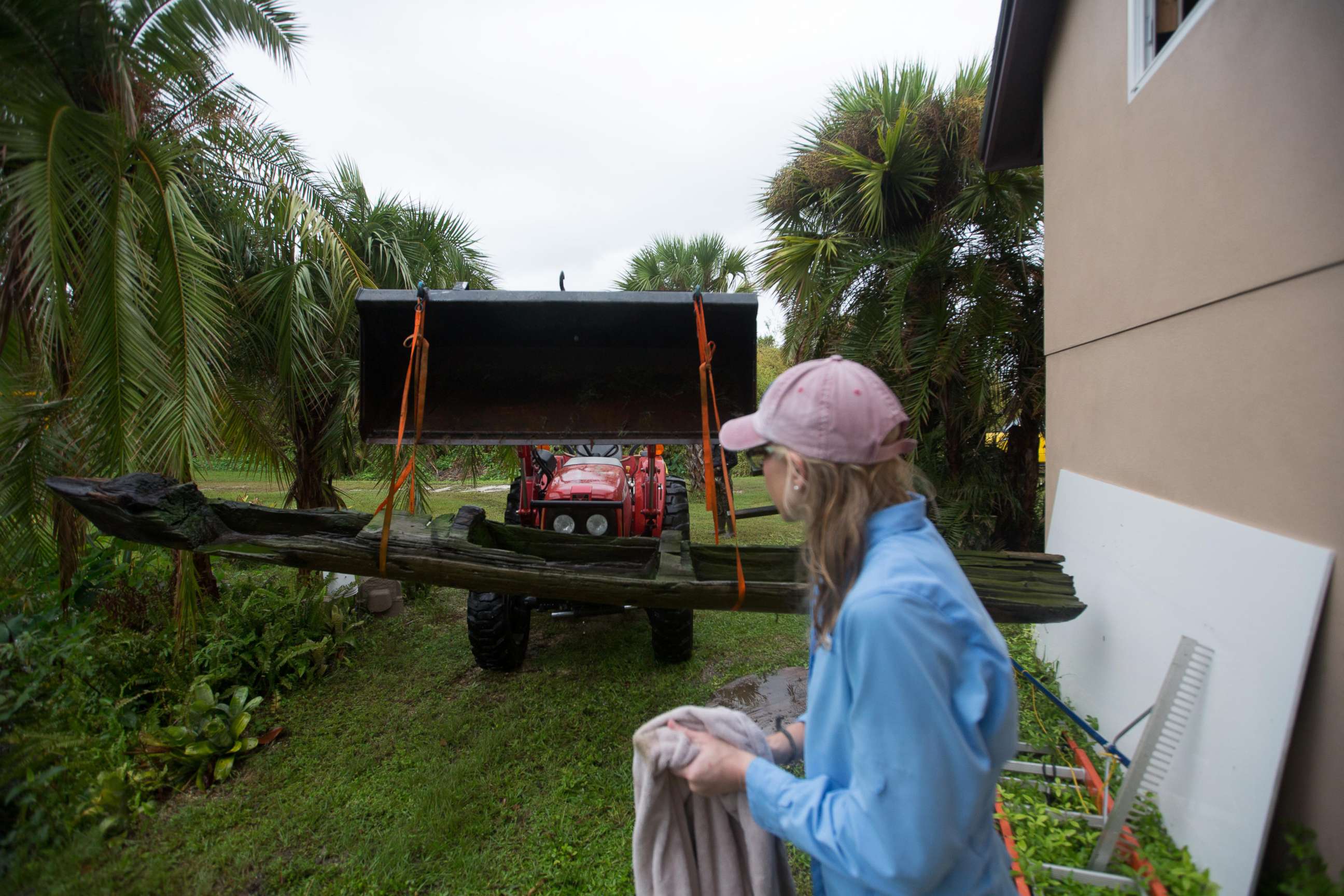 PHOTO: The radiocarbon dating results for the canoe unearthed by Hurricane Irma returned a 50 percent probability the wood is from 1640 to 1680 A.D.