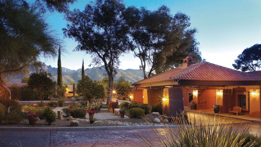 PHOTO: Canyon Ranch Tucson features eucalyptus at its entrance.