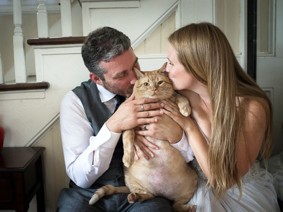 PHOTO: Vito, formerly known as Symba, was adopted by Peter Sorkin and Kiah Berkeley of Mount Rainier, Maryland, after they saw his story on the news.