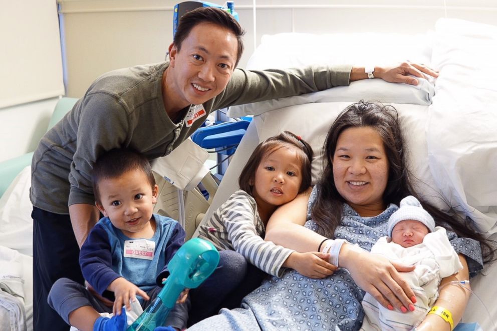 PHOTO: Catherine Hoang is pictured here with her family.