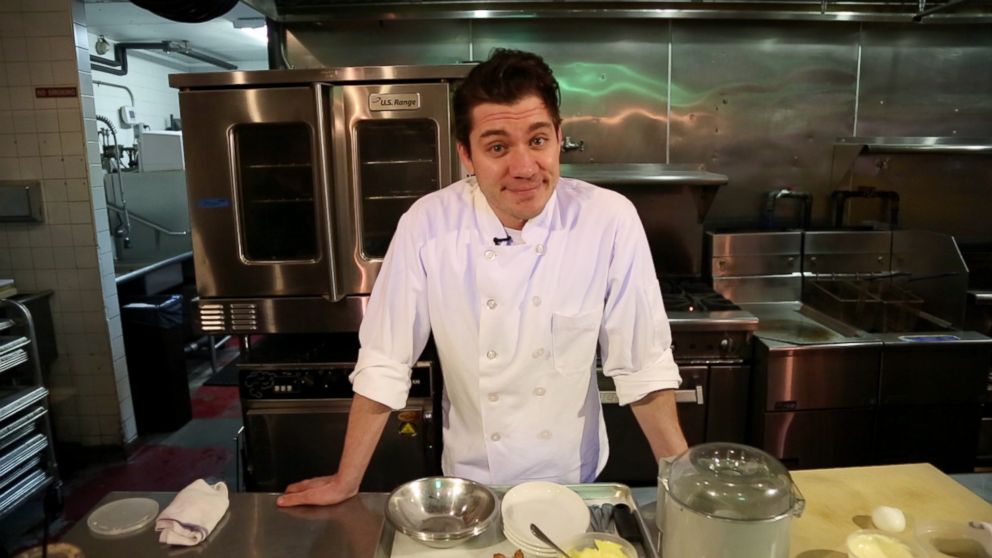 PHOTO: Chef Nick Korbee shows how to prepare deviled eggs three different ways.