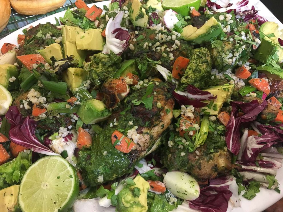 PHOTO: Celebrity chef Marcus Samuelsson shared an original, seasonal salad recipe on "Good Morning America."