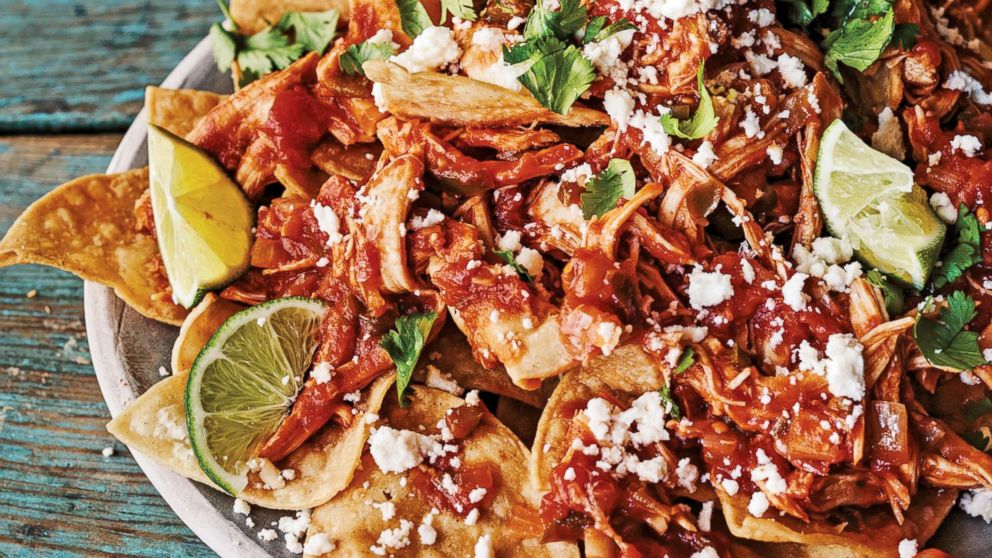"Everybody Loves Raymond" star Patricia Heaton shares her recipe for chilaquiles, a traditional Mexican dish, from her new cookbook.