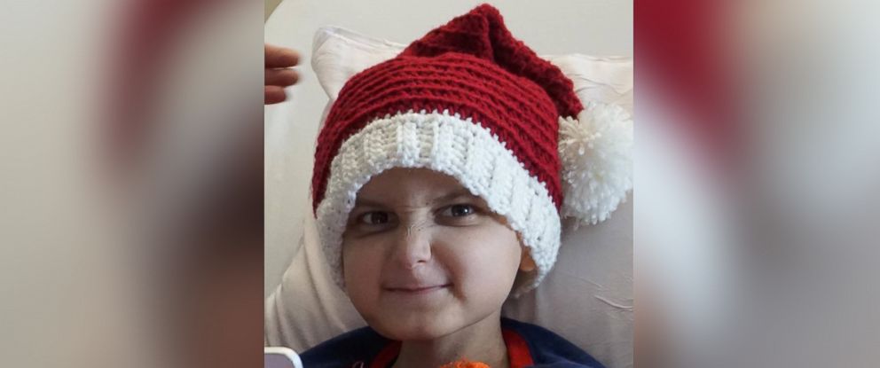 PHOTO: Jacob Thompson, who is is fighting stage 4 neuroblastoma, will be celebrating a two-day Christmas holiday with his family at the hospital this November. 