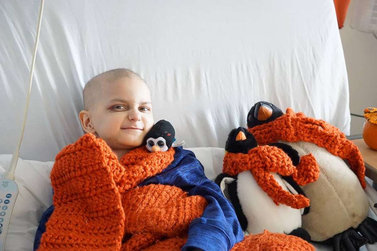 PHOTO: Jacob Thompson, 9, is wishing for Christmas cards from around the world while he fights terminal cancer at The Barbara Bush Children's Hospital at Maine Medical Center in Portland, Maine. 