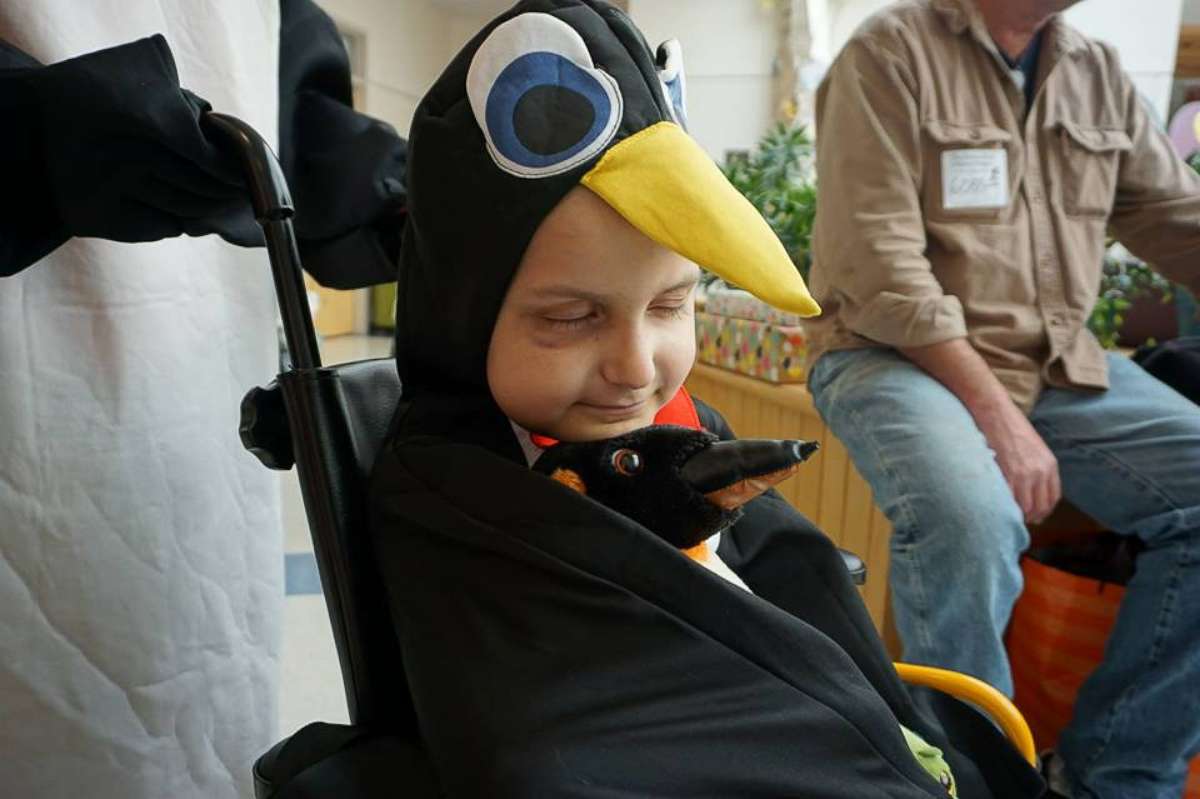 PHOTO: Jacob Thompson, 9, of Maine, is fighting stage 4 neuroblastoma at The Barbara Bush Children's Hospital at Maine Medical Center in Portland. 