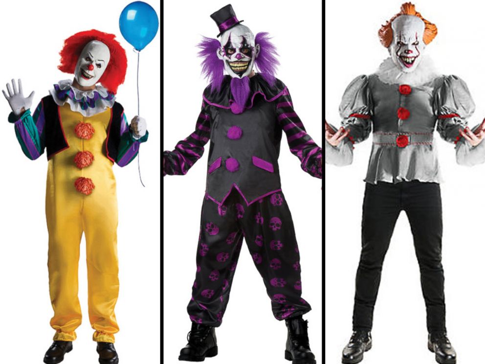 Pennywise, clown costumes poised to be top Halloween costume trend ...